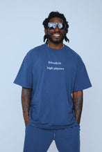 Load image into Gallery viewer, Friends In High Places (Navy - Oversize Shirt)
