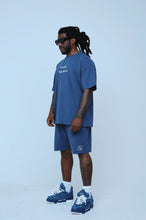 Load image into Gallery viewer, Friends In High Places (Navy - Oversize Shirt)
