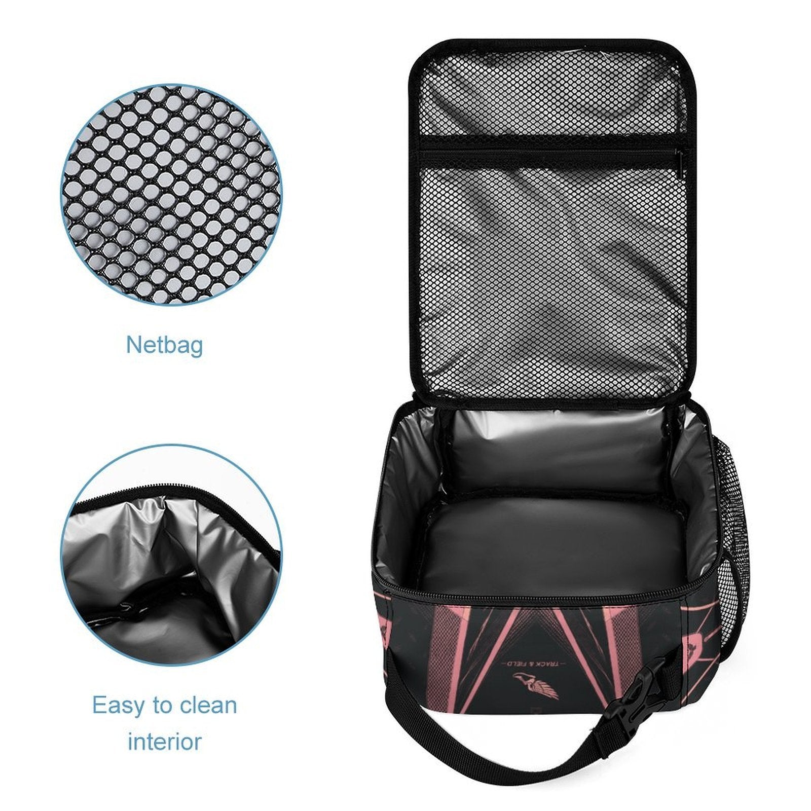 Rich and Rich Sport Utility Bold Track and Field Backpack Three Piece Set Combination