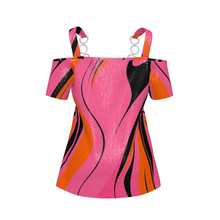 Load image into Gallery viewer, Rich and Rich Pink Swirl Pants Set with Jacket
