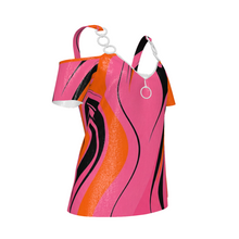 Load image into Gallery viewer, Rich and Rich Pink Swirl Pants Set with Jacket
