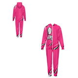 Rich and Rich Designer Women's Hot Pink Dynamo Hooded Tracksuit Set