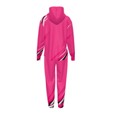 Rich and Rich Designer Women's Hot Pink Dynamo Hooded Tracksuit Set