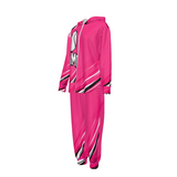 Rich and Rich Designer Women's Hot Pink Dynamo Hooded Tracksuit Set