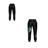 Critter Kicks Croc Rock Children's Black Sweatpants