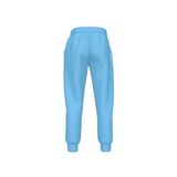 A Critter Kicks Girls Flamingo Blue Polka Dots Sweatpants