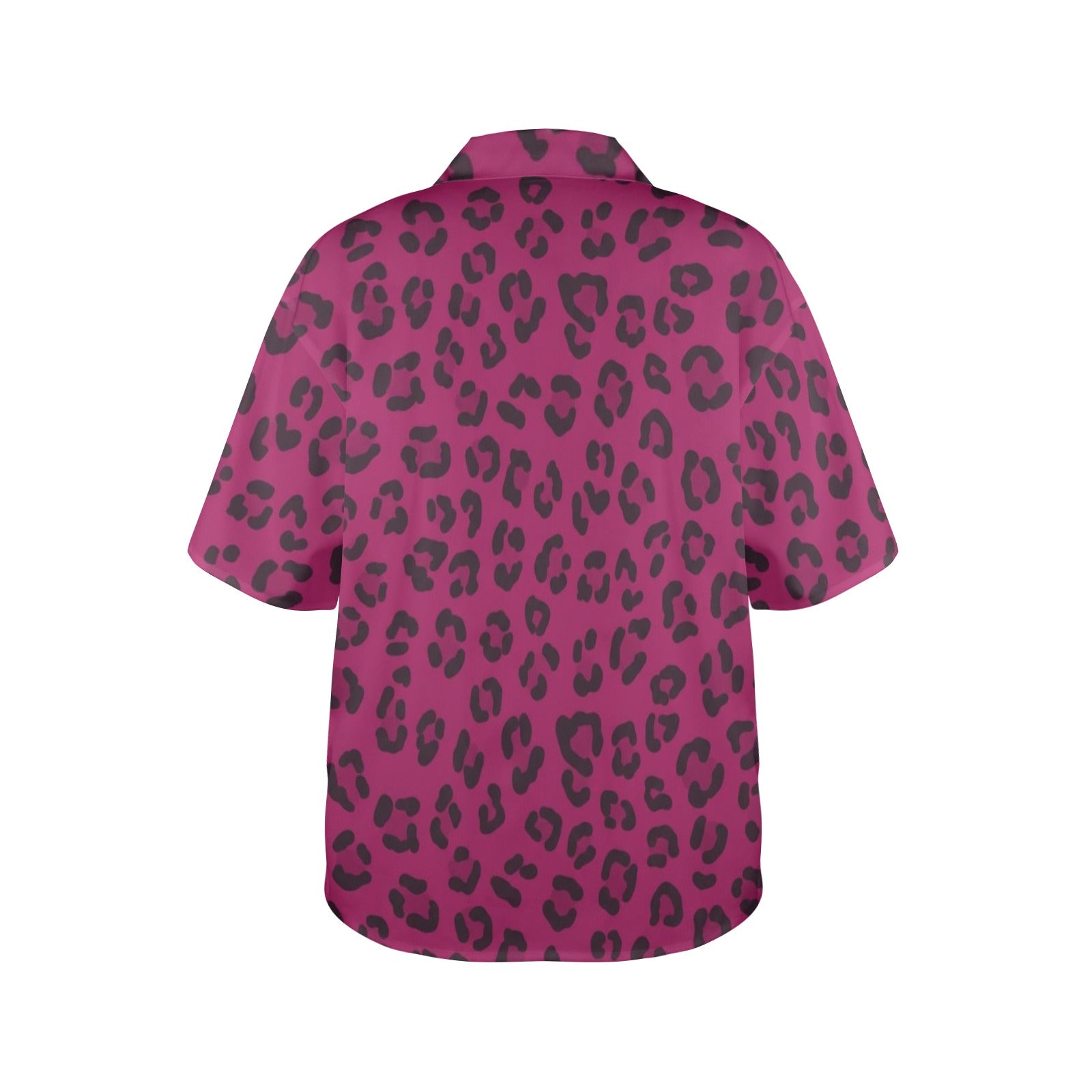 Rich and Rich Magenta Animal Print Women's Hawaiian Shirt