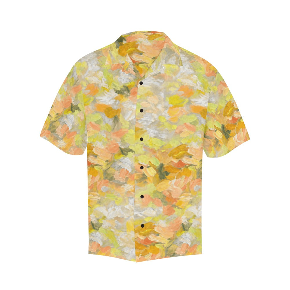 Rich and Rich Men's Yellow Sunshine Designer Shirt