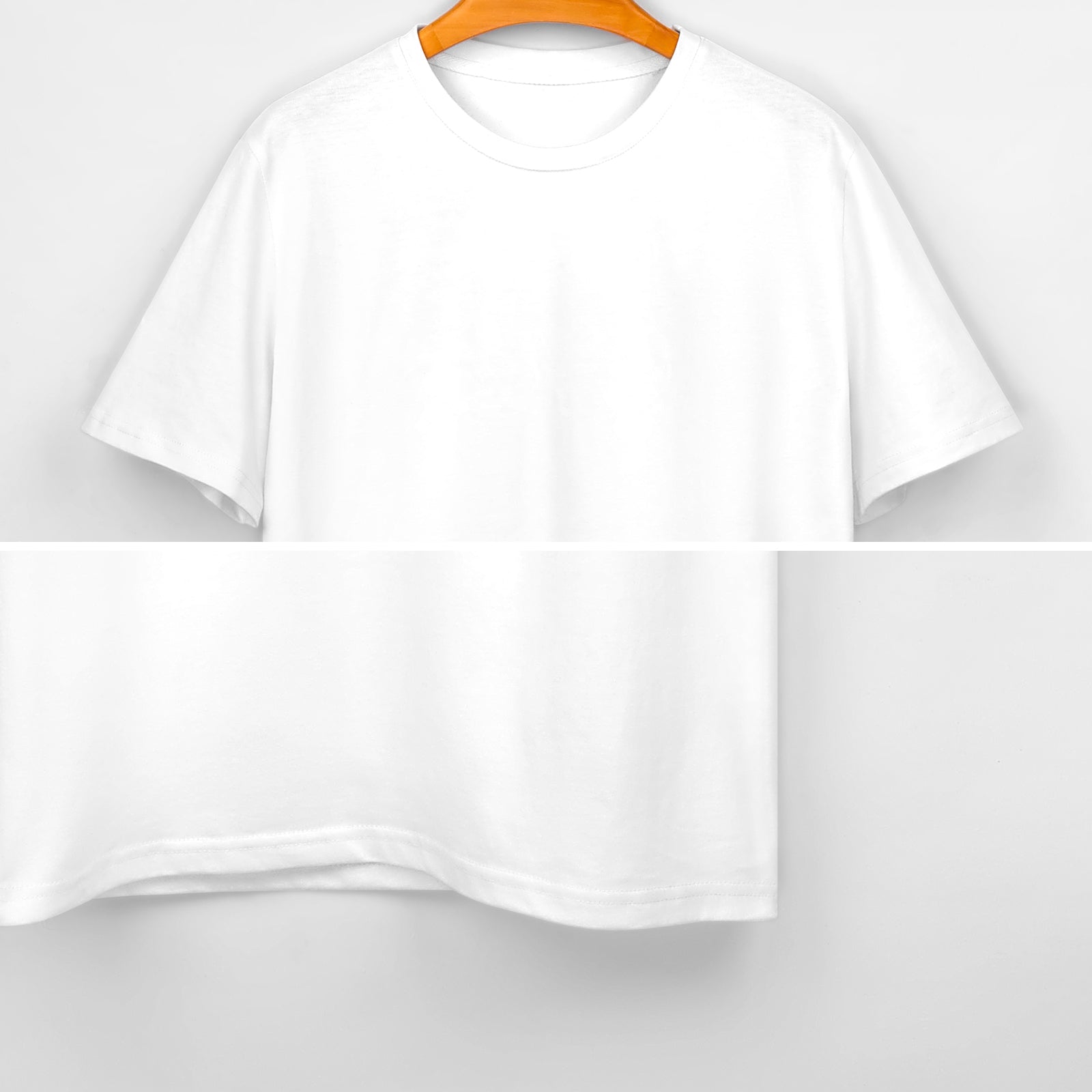 Men's 100% cotton all-over print T-shirt in vibrant colors