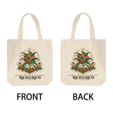 Rich and Rich Heritages-in-Bloom Women's Beige Tote Bag