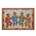 Juba for the Children — Joy in Motion | AncientCraft Mosaic Puzzle for Kids’ Rooms and Playrooms