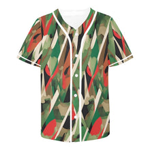 Load image into Gallery viewer, R&amp;RH Mens Camoflage Baseball Jersey All Over Print Baseball Jersey for Men (Model T50)
