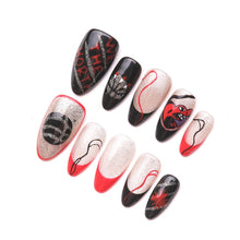 Load image into Gallery viewer, 1074 Handmade Nail Wear Nail Art Reusable Press on Nails False Nails
