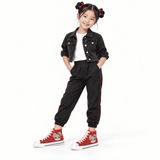 Critter Kicks Lady Bug Mouse Girls Red Canvas High Top Sneakers