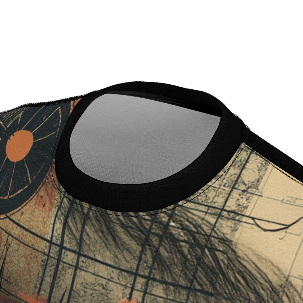 Eye-Catching Unisex Tee, Artistic Graphic Shirt, AOP T-Shirt, Unique Fashion Top, Gift for Art Lovers