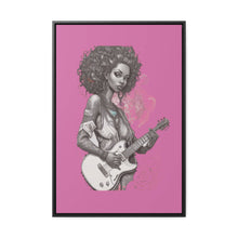 Load image into Gallery viewer, R&amp;RH Guitar Girl Portrait Frame - Rich and Rich Homeopportunities 
