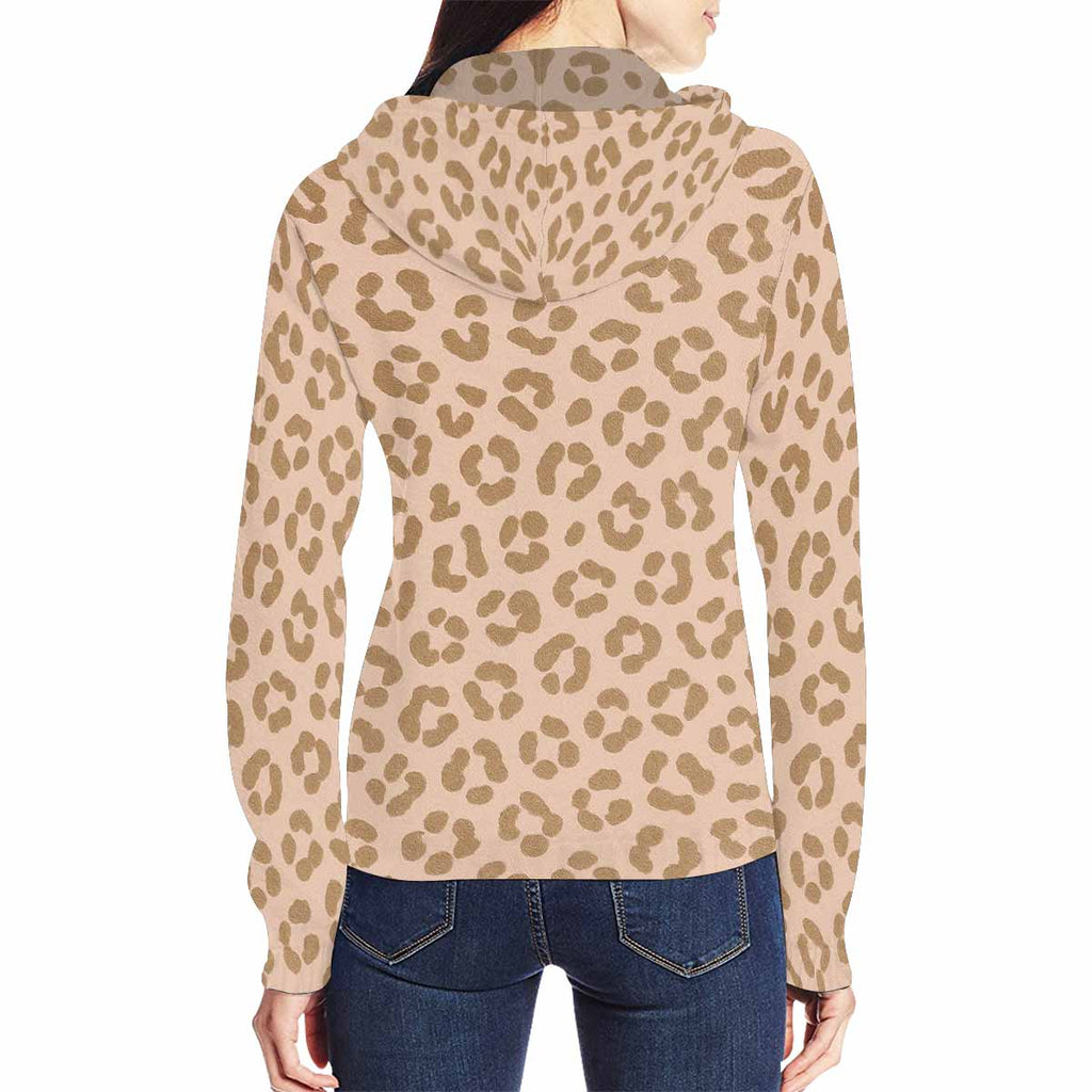 Rich and Rich Women's Print Full Zip Hoodie