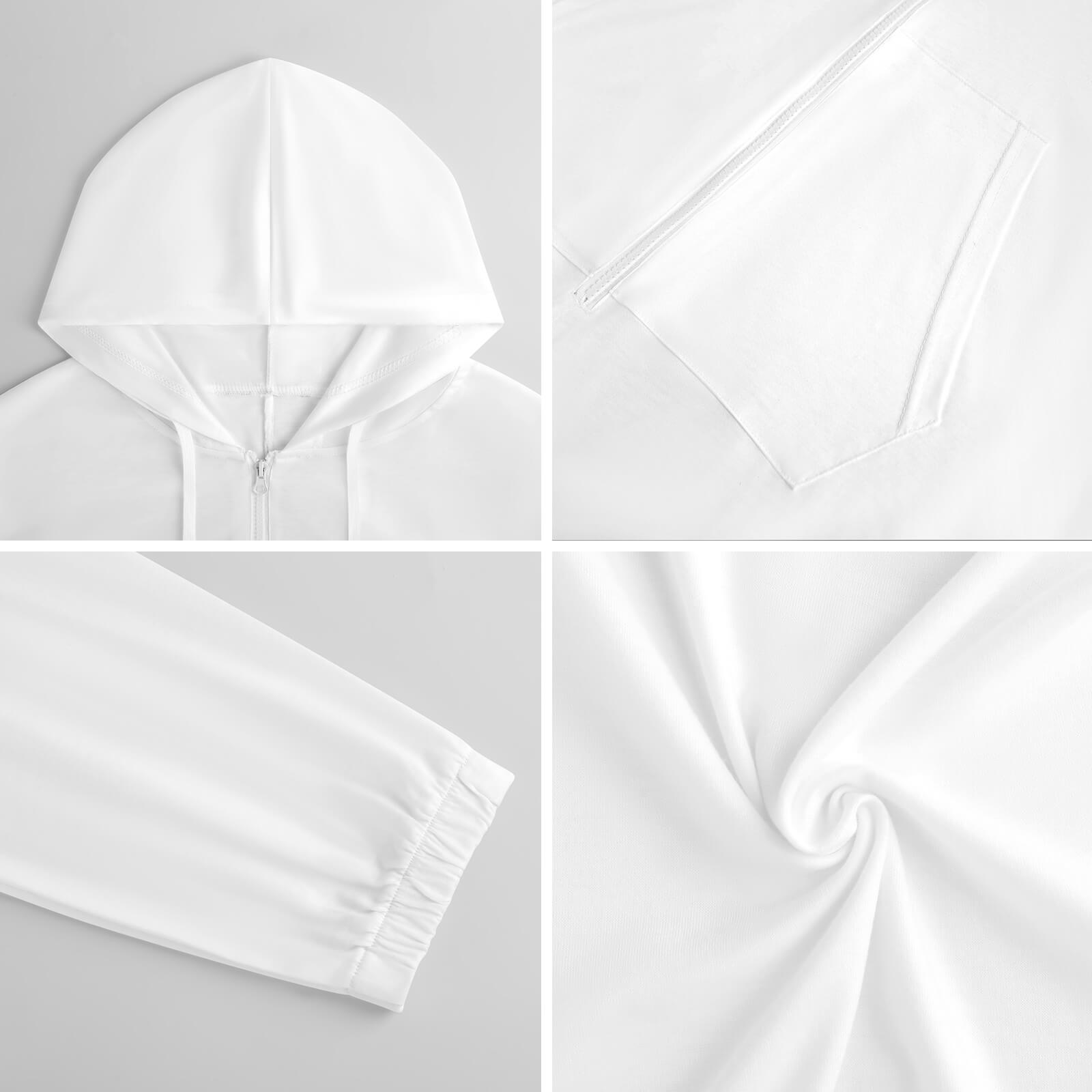 Rich and Rich Pink Her Eyes Pajamas One-Piece Zip-Up Hooded Loungewear