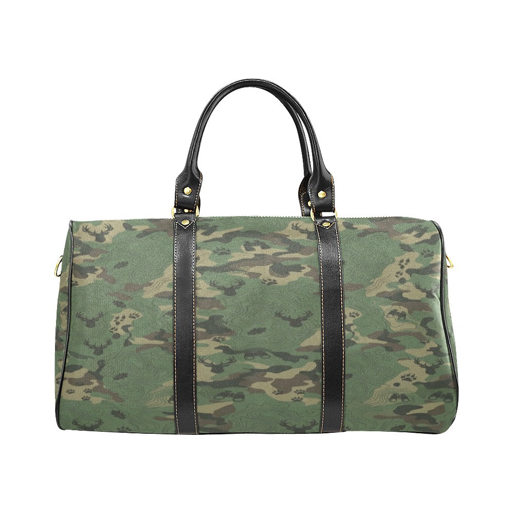 Rich & Rich JetSet Journey Woodland Trek Weekender Waterproof PU Leather Travel Bag/Large