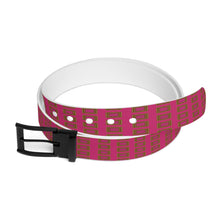 Load image into Gallery viewer, Rich and Rich Unique Pink Stylish Graphic Belt for Everyday Wear, Fashion Accessory, Adjustable Belt for Casual Outfits, Trendy Wardrobe
