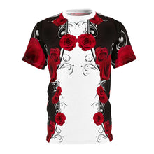 Load image into Gallery viewer, R&amp;RH Floral Unisex Cut &amp; Sew Tee - Roses Design for Everyday Style
