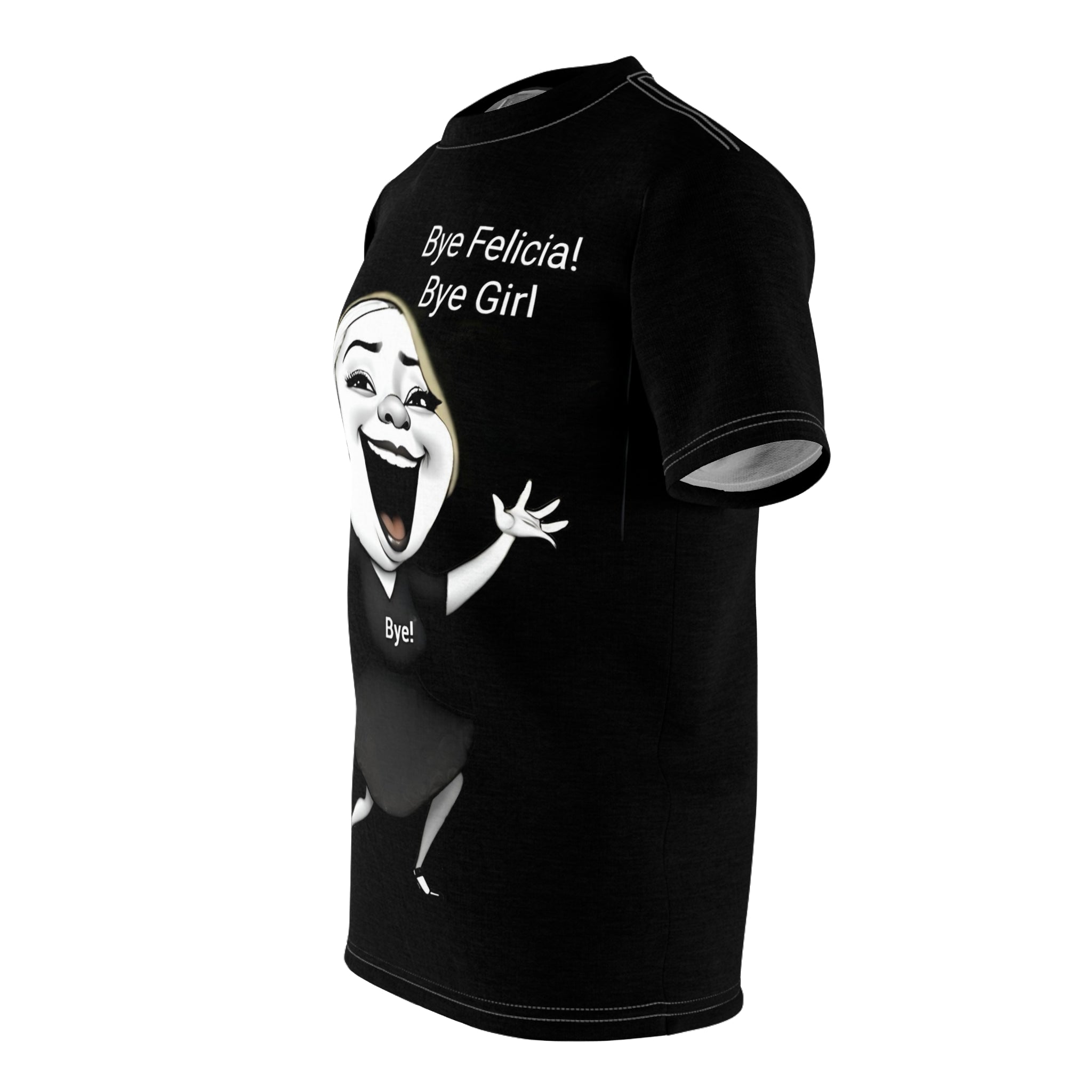 Funny Graphic Tee: Bye Felicia! T-Shirt, Cute Casual Wear, Unique Gift for Friends, Quirky Humor Apparel, Fun Statement Top