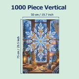 Rich and Rich Nordic Snowflake Heritage 1000 Piece Jigsaw Puzzle
