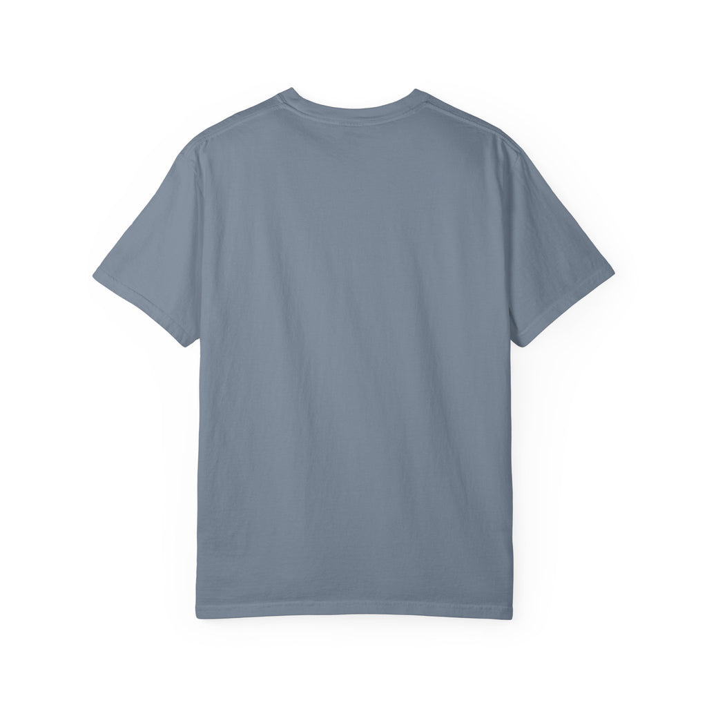Desiree Sims Universe Fantasy Series Cast Poster T-shirt with cinematic magic print on garment-dyed fabric