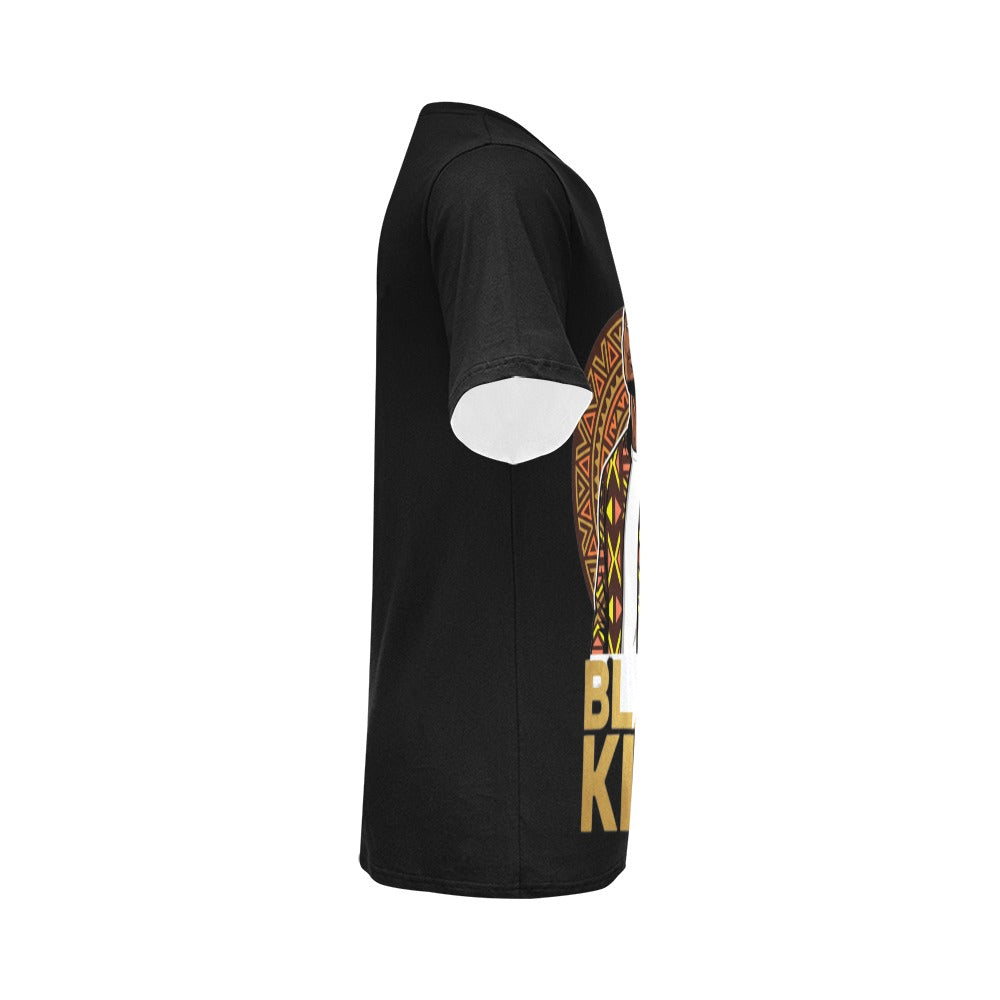 Rich and Rich Black King Men’s Black T-Shirt | Graphic Tee | Soft Polyester Statement Shirt