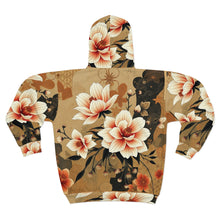 Load image into Gallery viewer, R&amp;RH Garden Bloom Women&#39;s Zip Hoodie - Floral Print for Cozy Comfort
