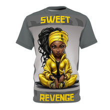 Load image into Gallery viewer, R&amp;RH Grey Sweet Revenge Unisex Graphic Tee - Bold Streetwear Style
