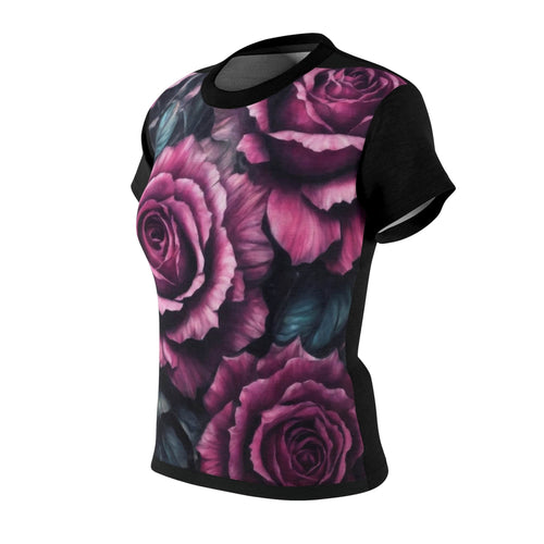 R&RH Fushia Roses Women's Tee - Rich and Rich Homeopportunities 