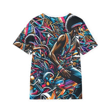 Load image into Gallery viewer, R&amp;RH Graffiti-style Men&#39;s Sports Jersey - Rich and Rich Homeopportunities 

