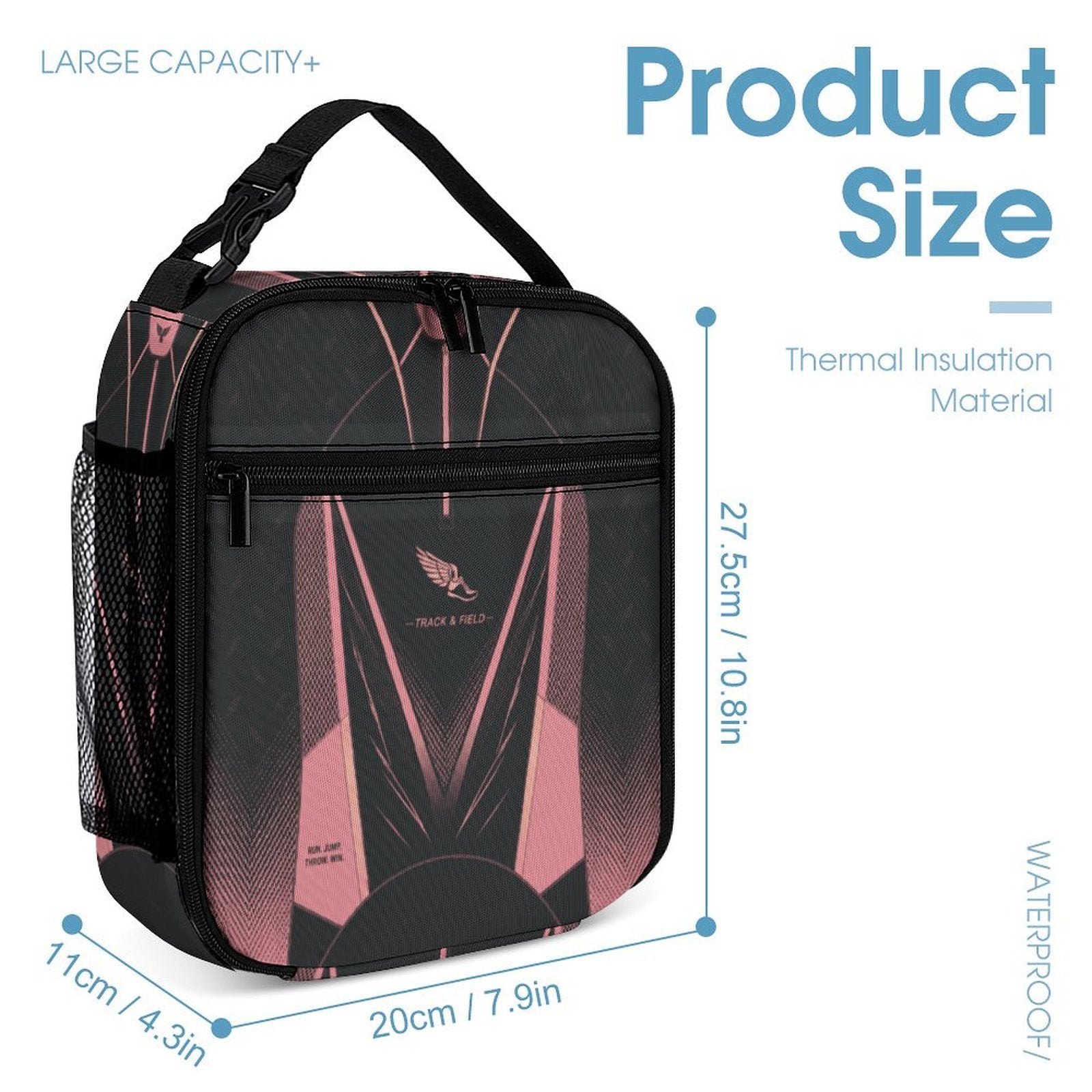 Rich and Rich Sport Utility Bold Track and Field Backpack Three Piece Set Combination