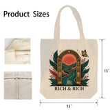 Rich and Rich Dream in Motion Sunset Journey Women's Beige Tote Bag