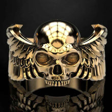 Load image into Gallery viewer, Mens Fashion Punk Skull Ring for Men
