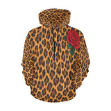 Rich and Rich Women's Animal Rose Print Hoodie