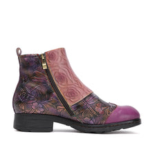 Load image into Gallery viewer, Genuine Leather Hand Painted Flat Boots
