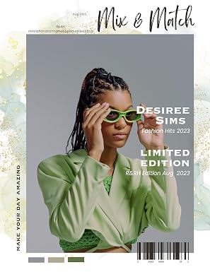 Limited Edition Desiree Sims Fashion Hits 2023 cover