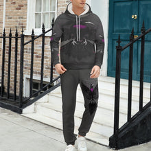 Load image into Gallery viewer, Sweater suit Men&#39;s All-Over Print Tracksuit (4T03)
