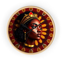 Load image into Gallery viewer, Majestic Queen Wall Clock - Artistic Home Decor for Timeless Elegance
