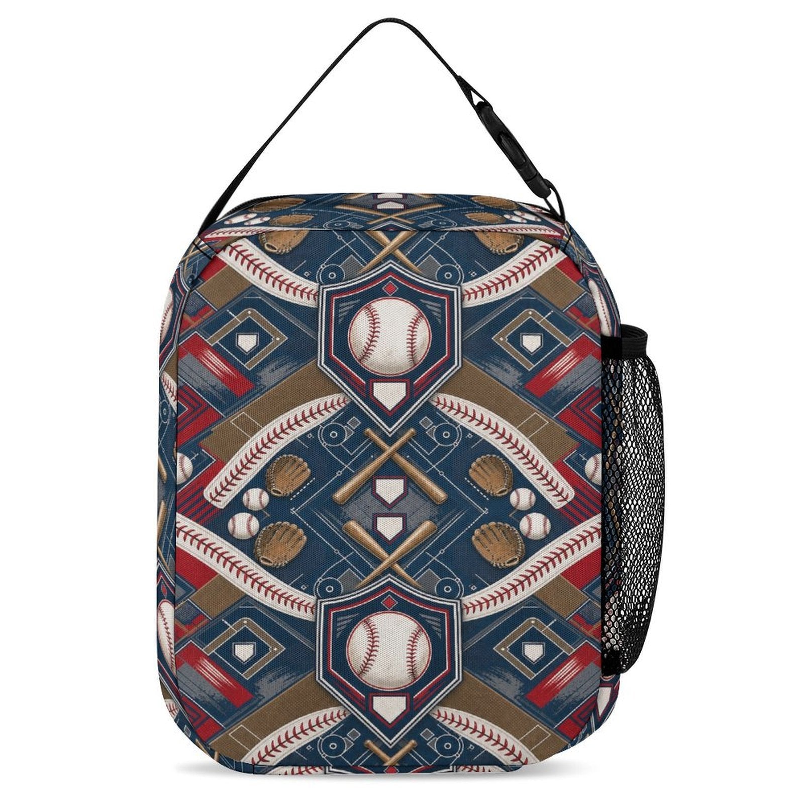 Rich and Rich Sport Utility Baseball 3 Piece Combination Set | Baseball Backpack, Lunch Bag &amp; Pencil Case for School