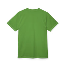 Load image into Gallery viewer, R&amp;RH Embroidered Floral Unisex Designer Womens T-shirt | Vibrant Green Top for Spring &amp; Summer
