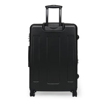 Load image into Gallery viewer, R&amp;RH Elegant Samurai Style Grey Womens Suitcase with Floral Design
