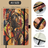 Rich and Rich Faces of Expression Notebook Strap Notebook