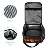 Basketball designer backpack with coordinating insulated lunch bag and pencil case — additional view 11