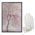 A Rich and Rich Cherry Blossom Tree Framed Art Print Black Framed Art Print 20×30inch - Rich and Rich Homeopportunities
