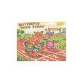 Rich and Rich Butterflies Track Team Kids Wooden 120 piece Jigsaw Puzzle Wall Art - Rich and Rich Homeopportunities