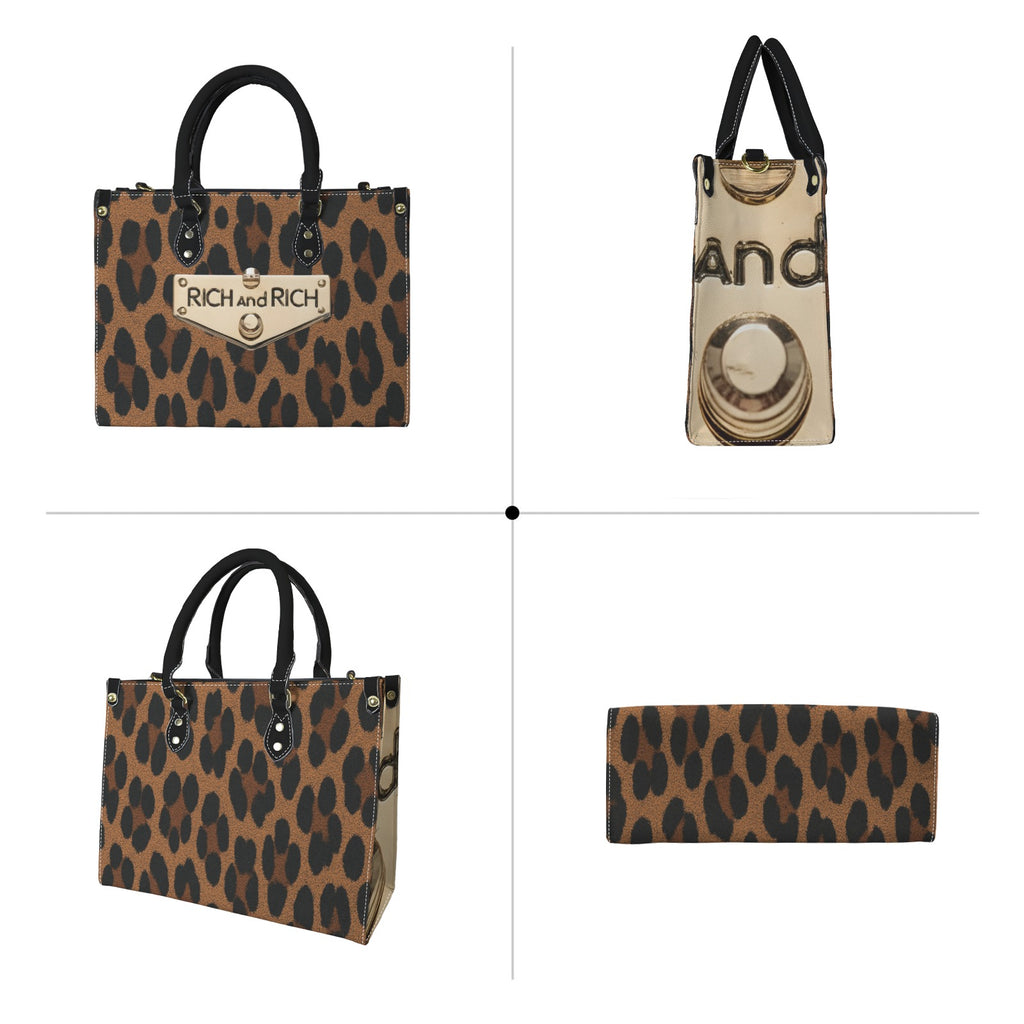 Rich and Rich Animal Print Pu Leather Women's Handbag