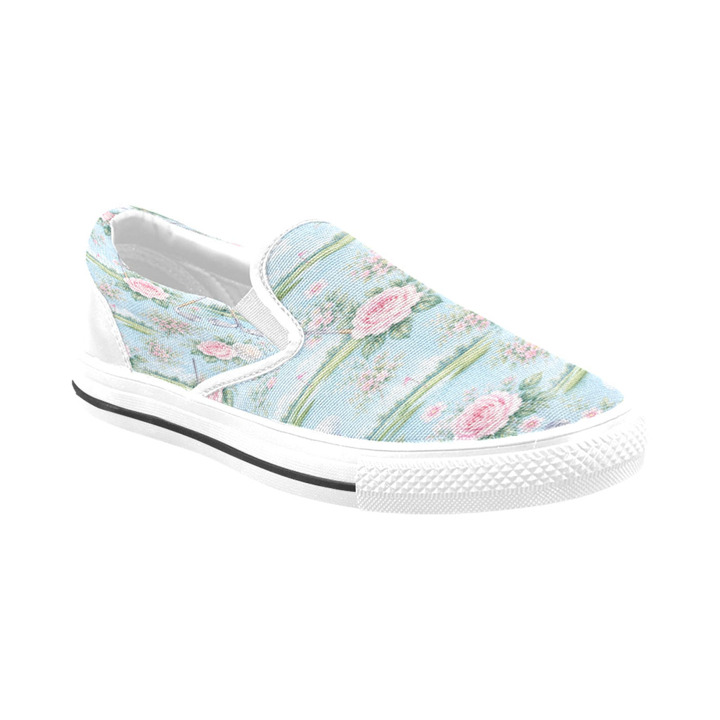 Rich and Rich Women’s Blue Golf Canvas Slip-On Casual Shoes | Stylish Comfortable Golf-Inspired Sneakers